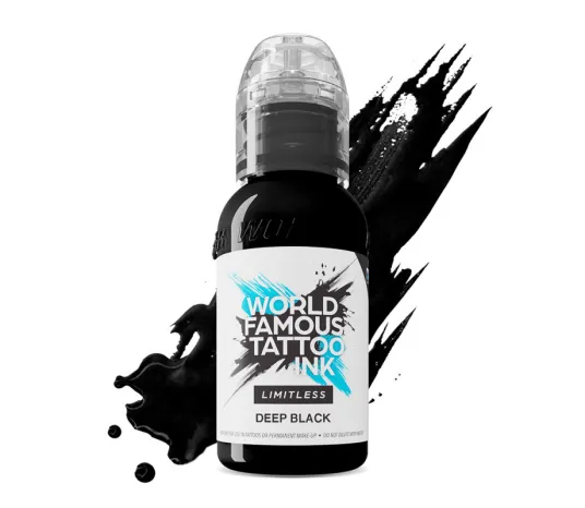 Tetovací barva Deep Black 120 ml